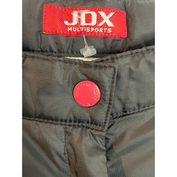 JDX Multisports Black Snowboard Snow Pants With Red Stitching & Bunny Logo - Picture 9 of 16